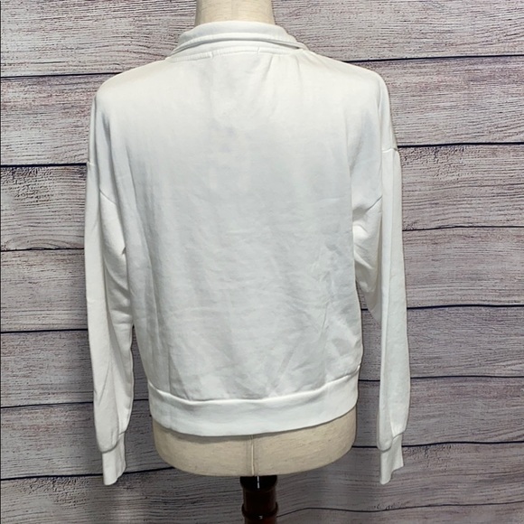 HPPIE ROSE WOMEN'S 1/4 ZIP SWEATSHIRT SIZE SMALL - Picture 3 of 5